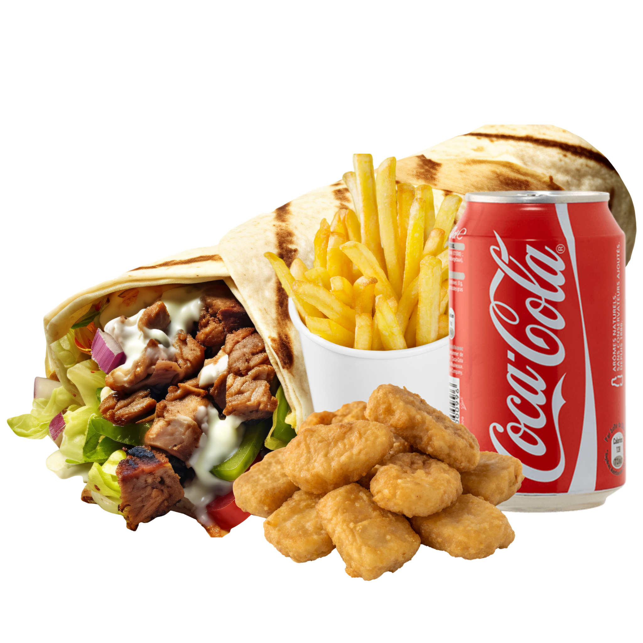 1 Durum + Nuggets o croquetas